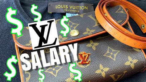 how much does a louis vuitton employee get paid|louis vuitton client advisor salary.